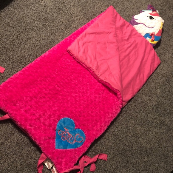 Jojo Siwa Pink Sleeping Bag EUC